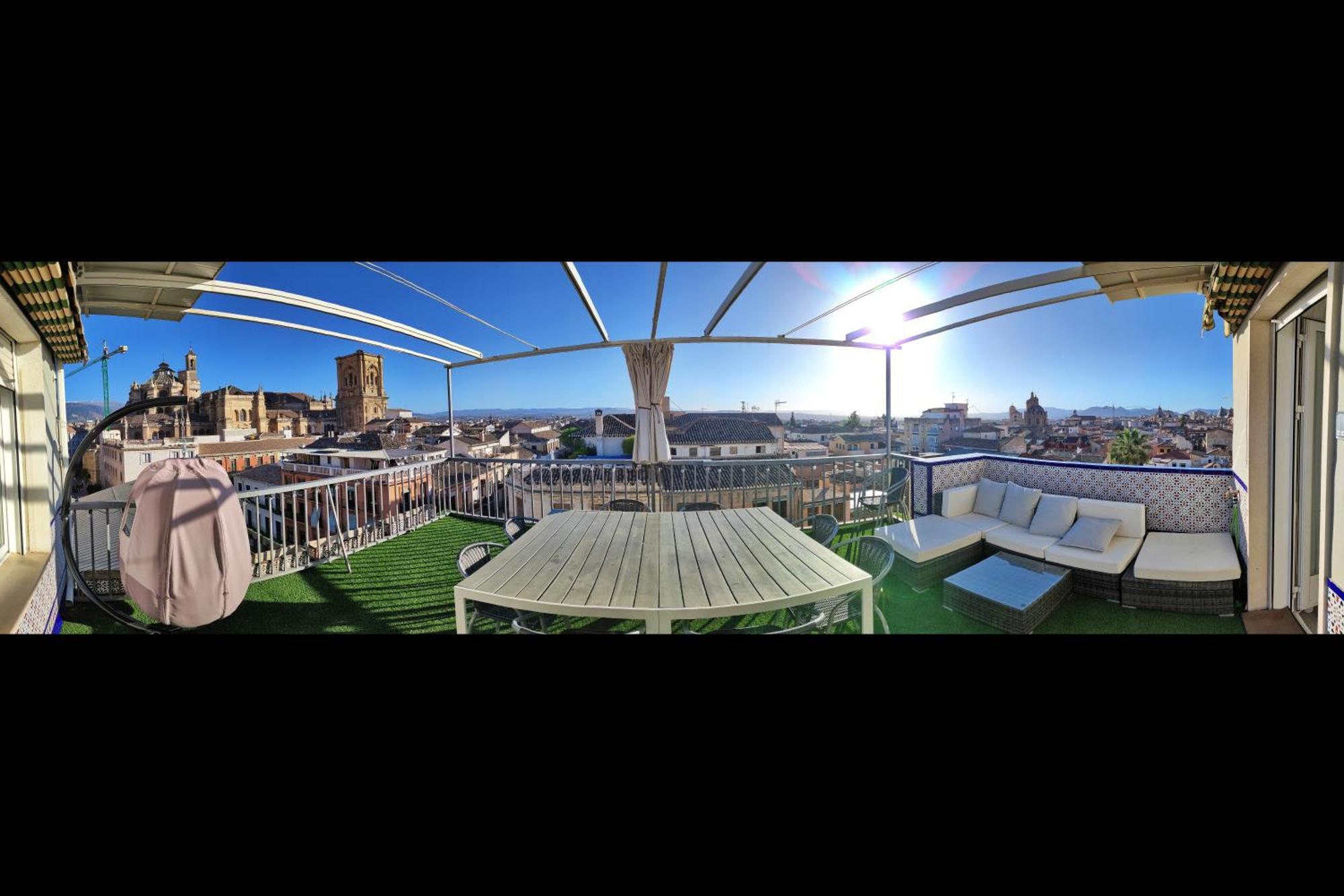 Apartamento Atico Panorama Catedral Granada Exterior foto