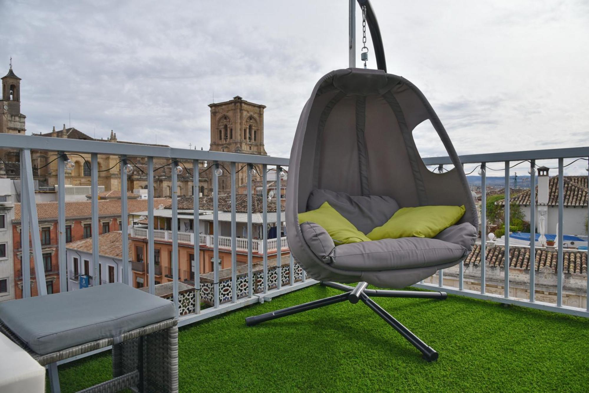 Apartamento Atico Panorama Catedral Granada Exterior foto