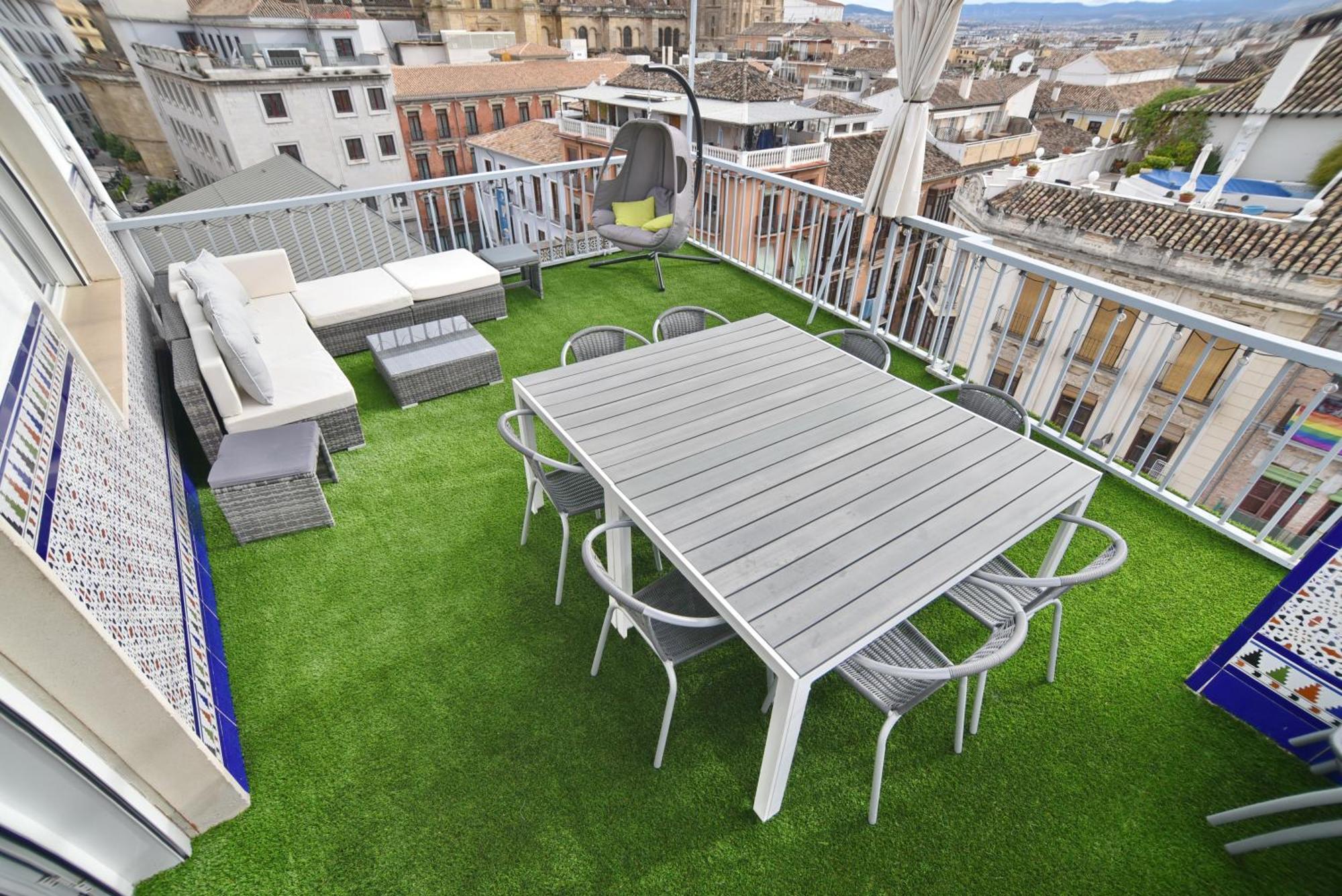 Apartamento Atico Panorama Catedral Granada Exterior foto