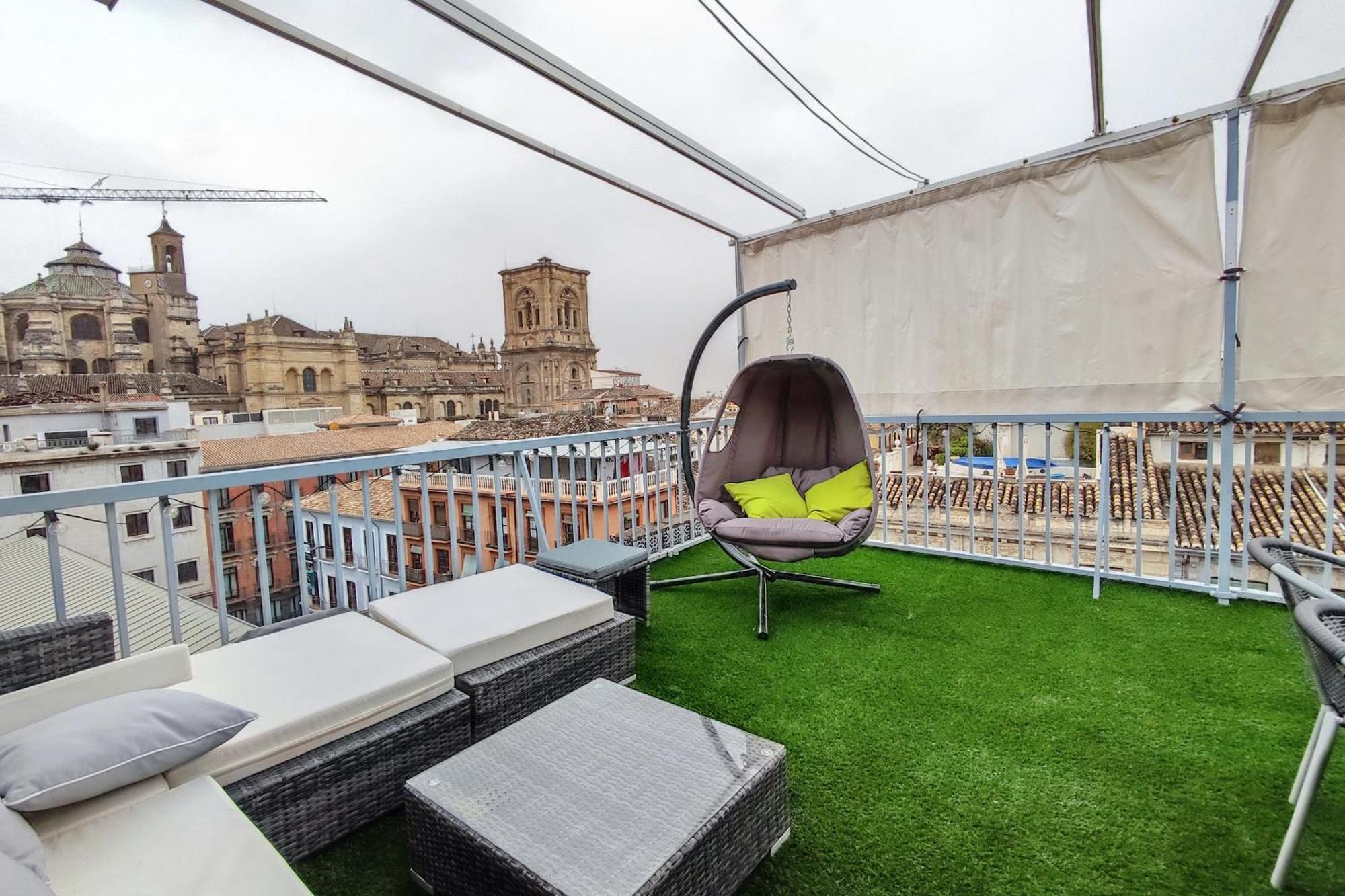 Apartamento Atico Panorama Catedral Granada Exterior foto