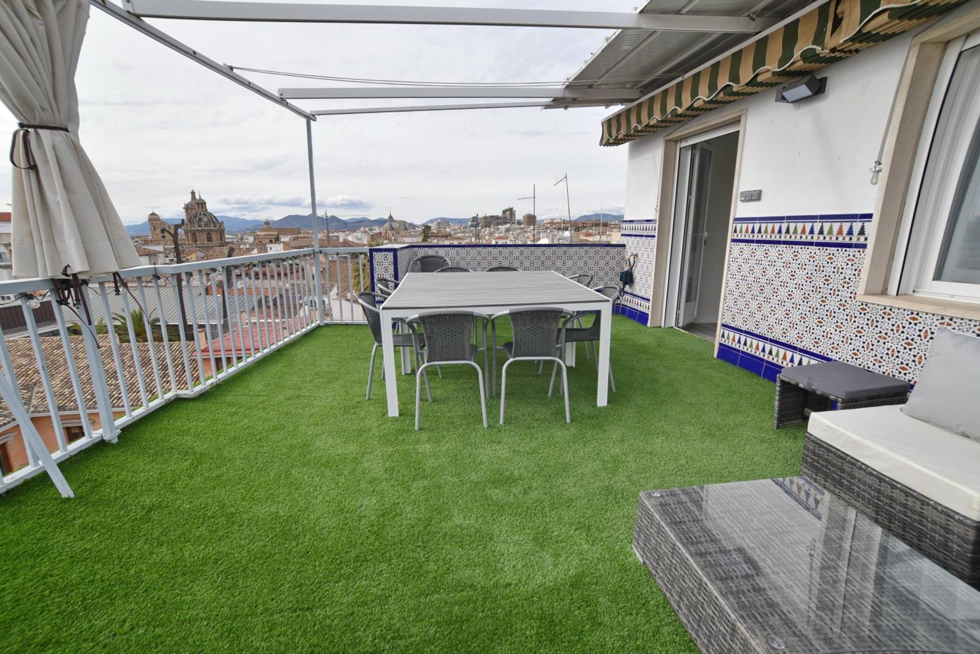 Apartamento Atico Panorama Catedral Granada Exterior foto