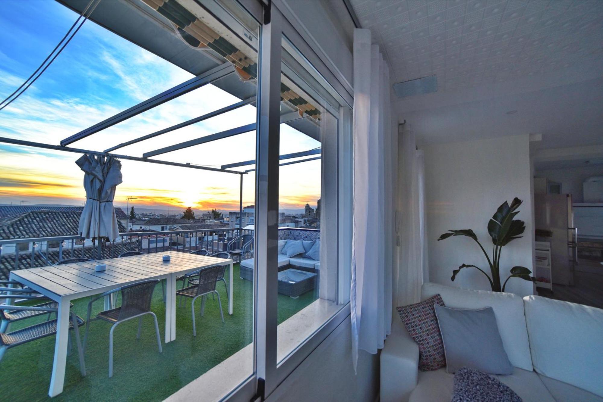 Apartamento Atico Panorama Catedral Granada Exterior foto