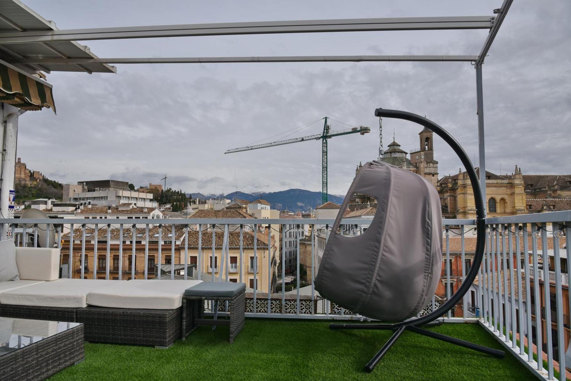 Apartamento Atico Panorama Catedral Granada Exterior foto